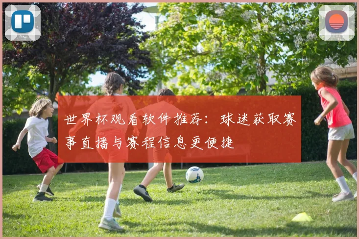 世界杯观看软件推荐:球迷获取赛事直播与赛程信息更便捷