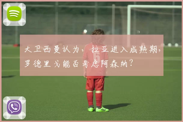 大卫西曼认为，拉亚进入成熟期，罗德里戈能否考虑阿森纳？